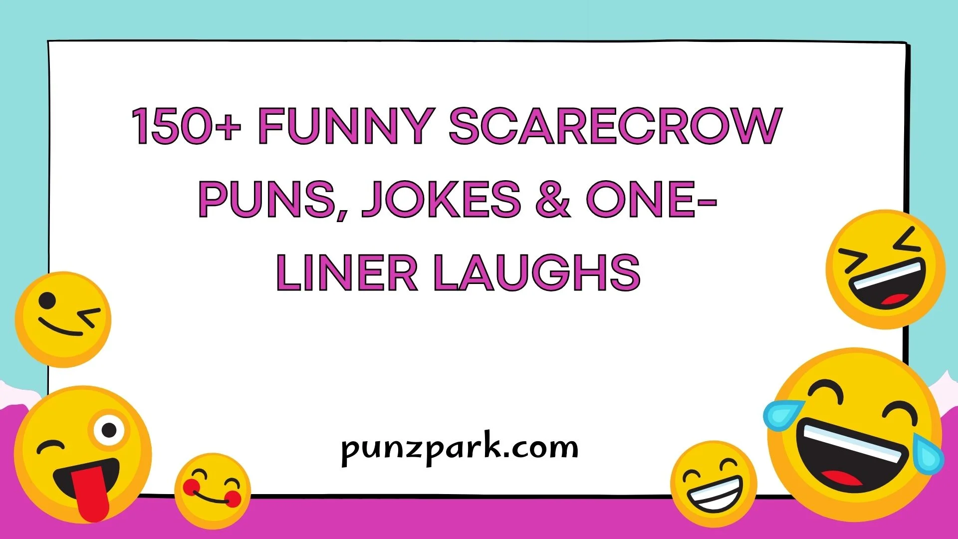 Funny Scarecrow Puns