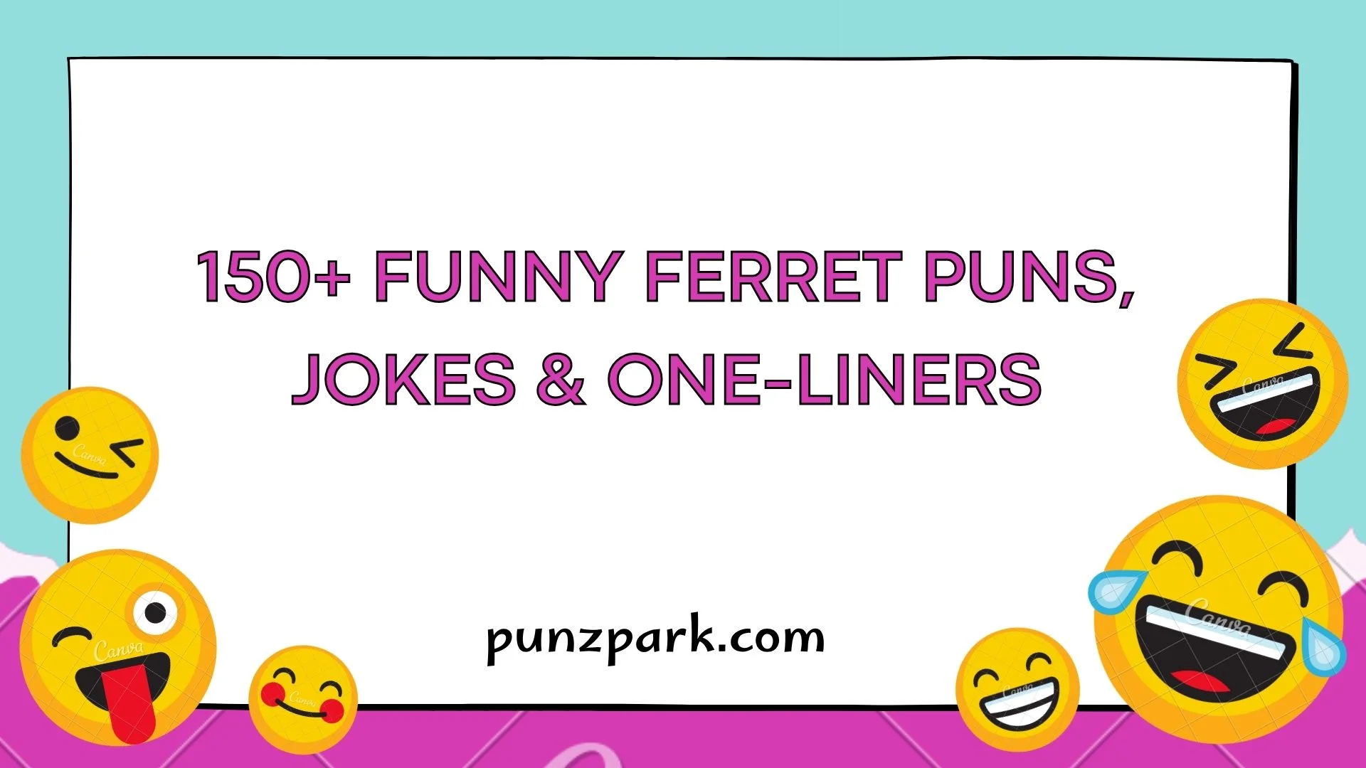 Funny Ferret Puns