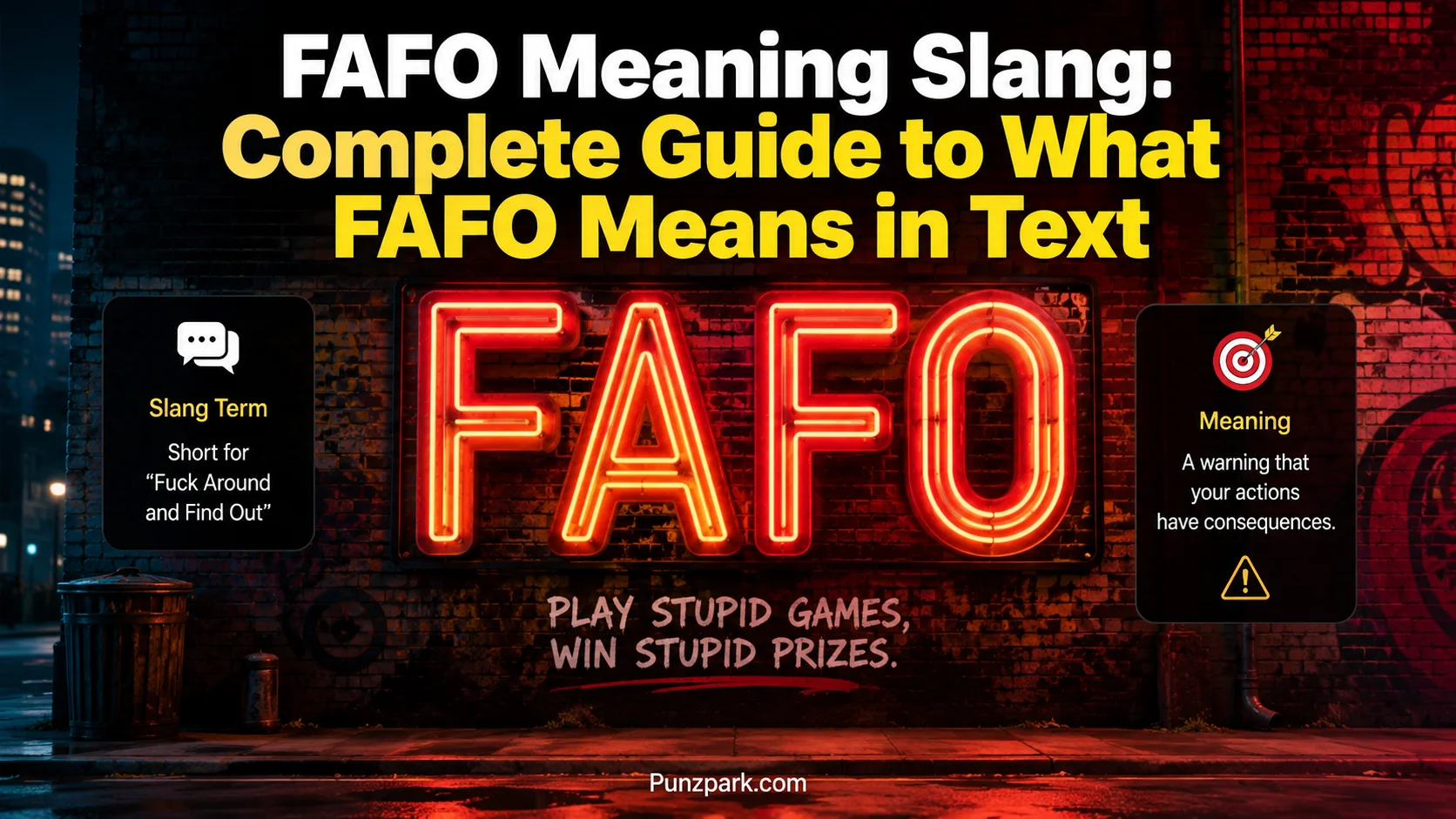 FAFO Meaning Slang