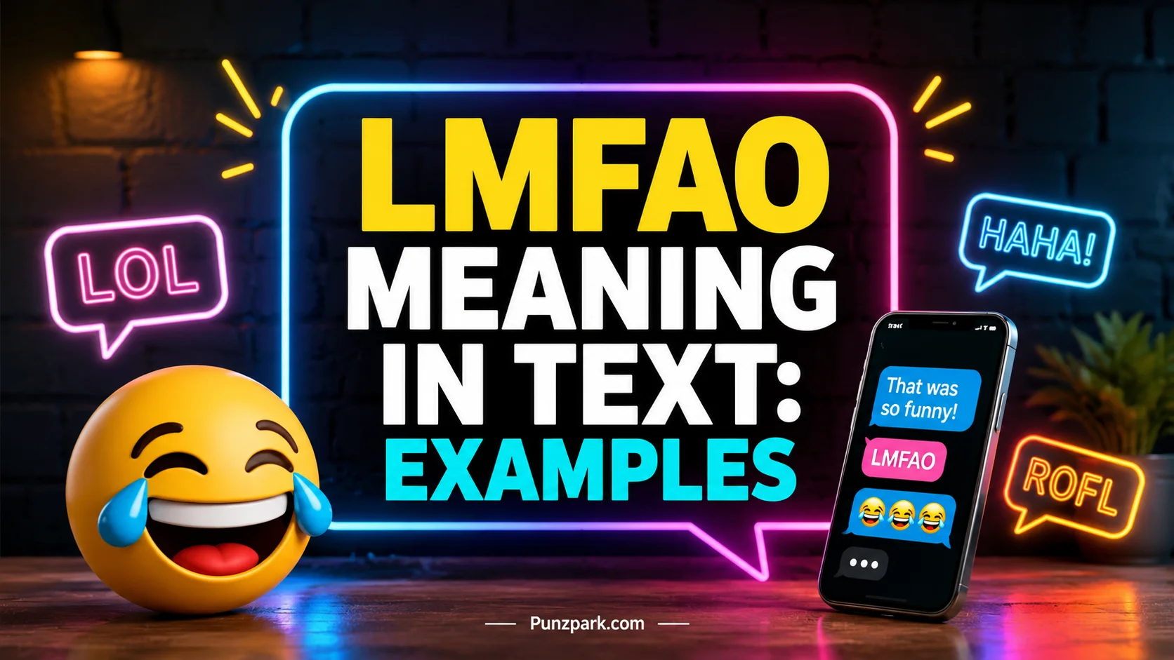 LMFAO Meaning in Text