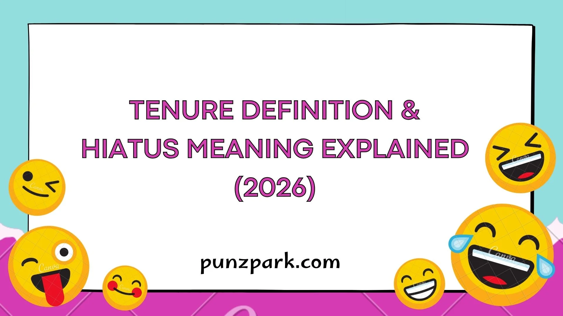 Tenure Definition