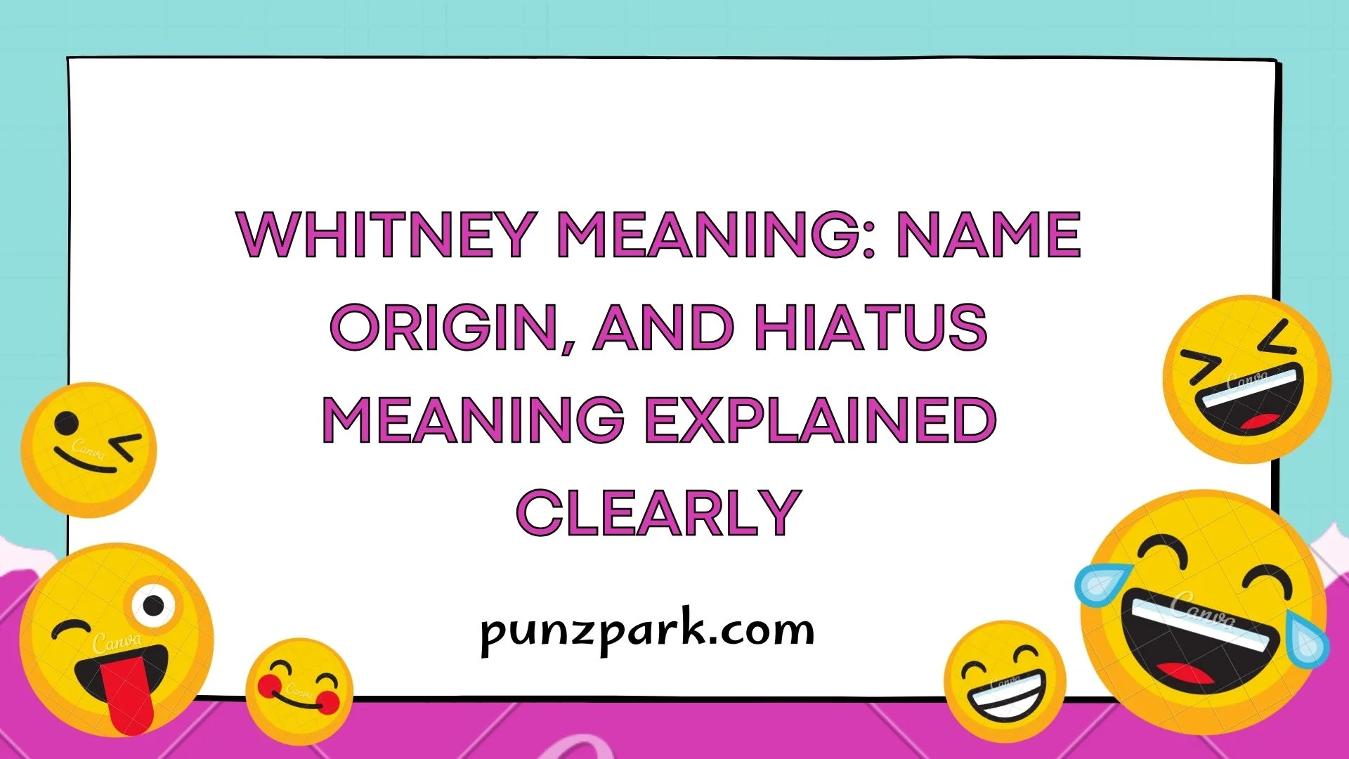 Whitney Meaning