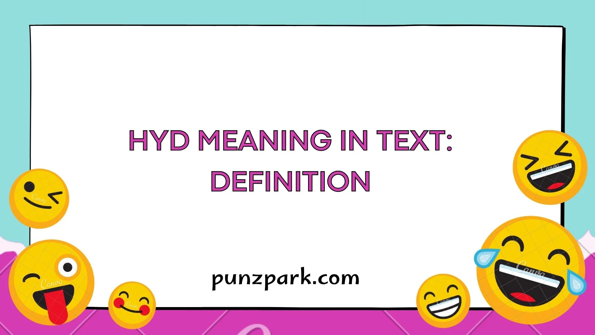 HYD Meaning in Text