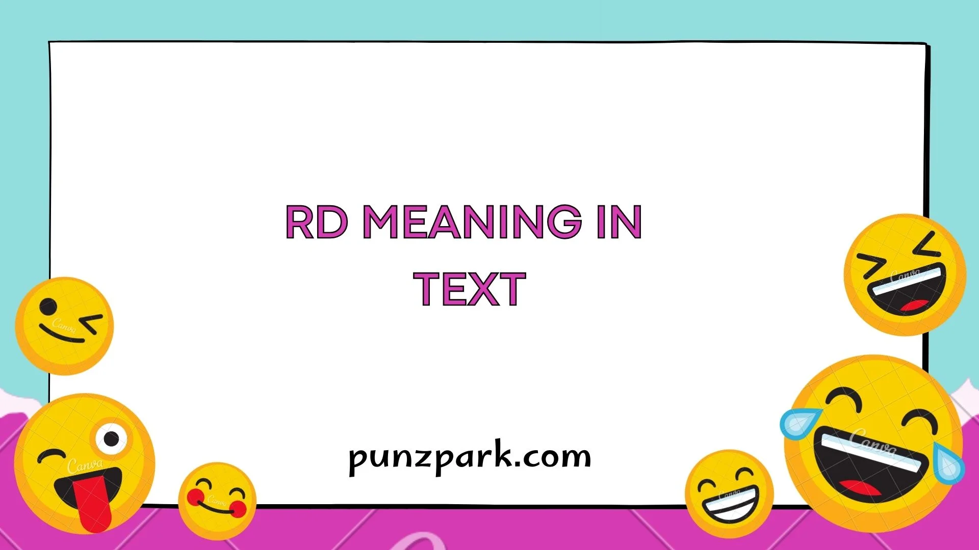 RD Meaning in Text