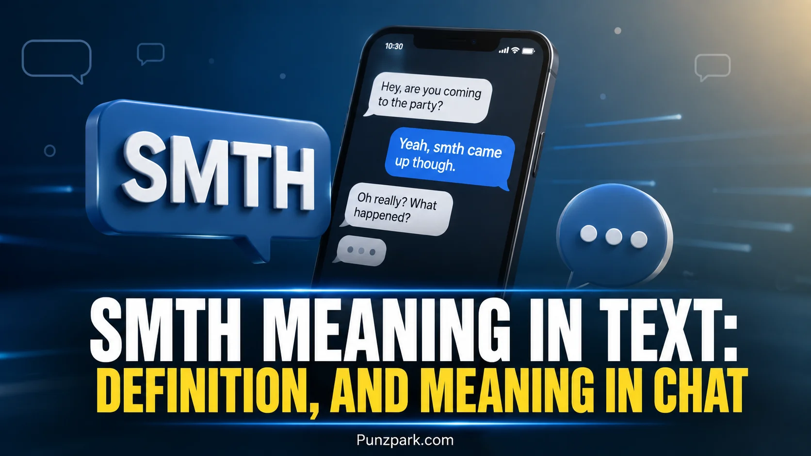 SMTH Meaning in Text
